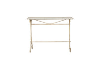 French Iron Bistro Table with Lion Paw Feet - Antique French Table – French Garden Table – Garden Antiques – Antique Garden Table – Antique Marble Table – French Antiques – AD & PS Antiques