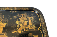 Large Napoleon III Tole Chinoiserie Tray - French Decorative Antiques - Antique Tray - Decorative Accessories - Toleware - Antique Shops Tetbury - adpsantiques - AD & PS Antiques