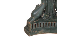 Mid 20th Century Cast Iron Dolphin Base Fountain - Garden Antiques - French Garden Antiqus - Mid Century Garden - Garden Accessories - Water Feature - Jardiniere - Fountains - Planters - Garden Feature - Antique Shops Tetbury - adpsantiques - AD & PS Antiques -