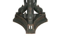 Mid 20th Century Cast Iron Dolphin Base Fountain - Garden Antiques - French Garden Antiqus - Mid Century Garden - Garden Accessories - Water Feature - Jardiniere - Fountains - Planters - Garden Feature - Antique Shops Tetbury - adpsantiques - AD & PS Antiques -
