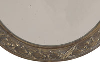 Neo-Classical Bronze Wreath Mirror - Decorative Mirrors - french Antique mirrors - French Decorative Antiques -Antique Shops Tetbury - Wall Decoration -Unusual Mirrors -Round Antique Mirrors - Decorative Accessories -Decorative Antiques - AD & PS Antiques