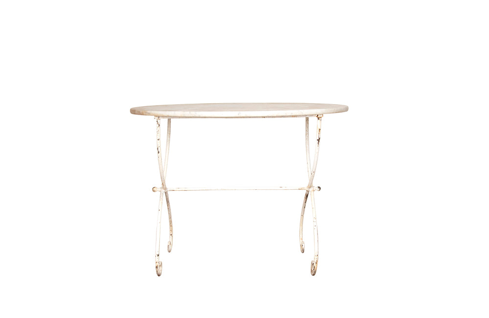 FRENCH OVAL GARDEN TABLE