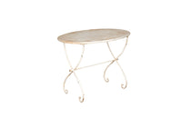 FRENCH OVAL GARDEN TABLE