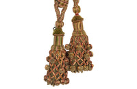 Pair Of Antique French Passementerie Tie-Backs - French Decorative Antiques - Antique Textiles - Soft Furnishings - Decorative Antiques - Decorative Accessories - Antique Shops Tetbury - AD & PS Antiques