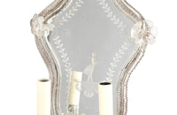 Pair Of Venetian Mirrored Appliques - Decorative Antique Lighting - Italian Antiques - Venetian Mirrors - Wall Lights - Appliques - Antique Shops Tetbury - adpsantiques - AD & PS Antiques