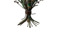 Early 20th Century Tole Floral Chandelier - Decorative Antiques - Vintage Chandeliers - Antique Chandeliers - Decorative Antiques - AD & PS Antiques
