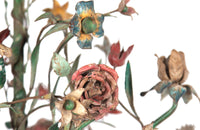 Early 20th Century Tole Floral Chandelier - Decorative Antiques - Vintage Chandeliers - Antique Chandeliers - Decorative Antiques - AD & PS Antiques