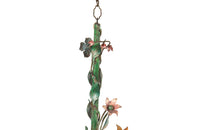 Early 20th Century Tole Floral Chandelier - Decorative Antiques - Vintage Chandeliers - Antique Chandeliers - Decorative Antiques - AD & PS Antiques