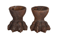 Set Of Four 19th Century Iron Lion Paws - Garden Antiques - French Garden Antiques - Garden Urns - Garden Decoration - Lions Paws - Decorative Antiques - Decorative Accessories - Antique Shops Tetbury - adpsantiques - AD & PS Antiques