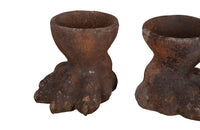 Set Of Four 19th Century Iron Lion Paws - Garden Antiques - French Garden Antiques - Garden Urns - Garden Decoration - Lions Paws - Decorative Antiques - Decorative Accessories - Antique Shops Tetbury - adpsantiques - AD & PS Antiques