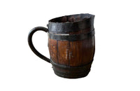 Small Wooden French Wine Jug - French Decorative Antiques - Wine Related Antiques - Decorative Accessories - Wime & Food Related Antiques - Wooden Jug - Antique Shops Tetbury - AD & PS Antiques