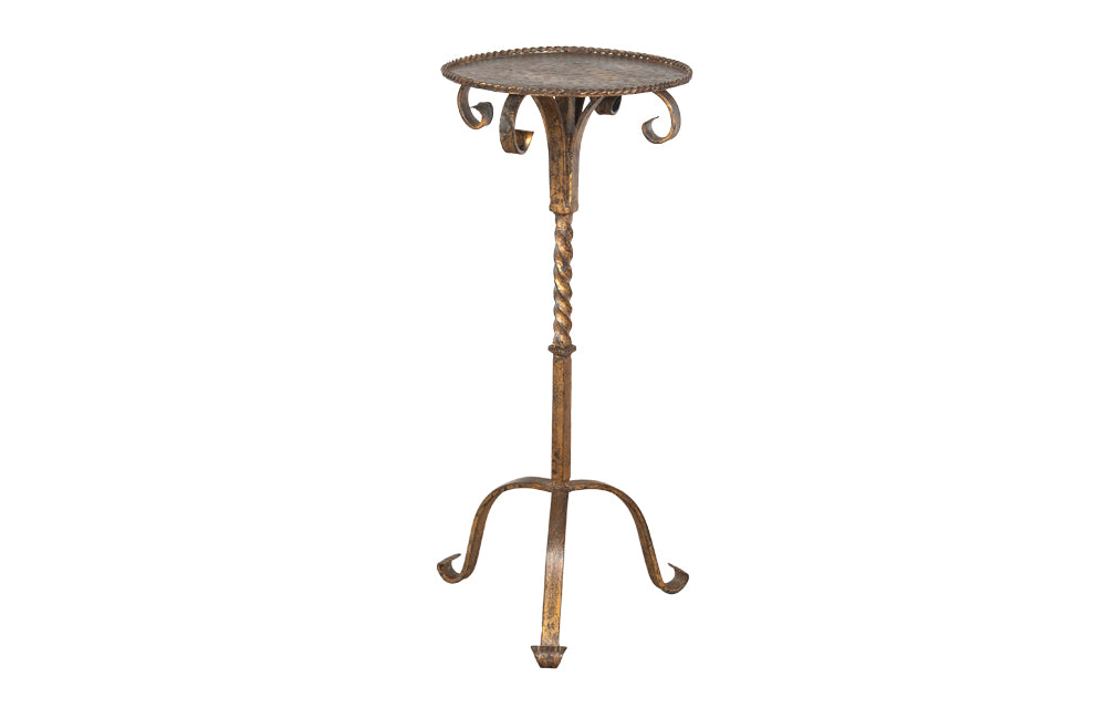 VINTAGE SPANISH MARTINI TABLE BY FERRO ART