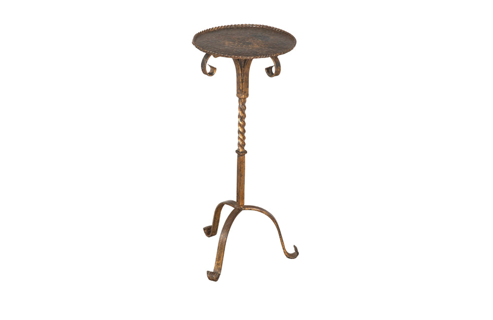 VINTAGE SPANISH MARTINI TABLE BY FERRO ART