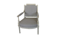 PAIR OF LOUIS XVI REVIVAL ARMCHAIRS