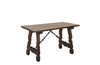 Late 17th Century Spanish walnut top dining table with wrought iron stretcher