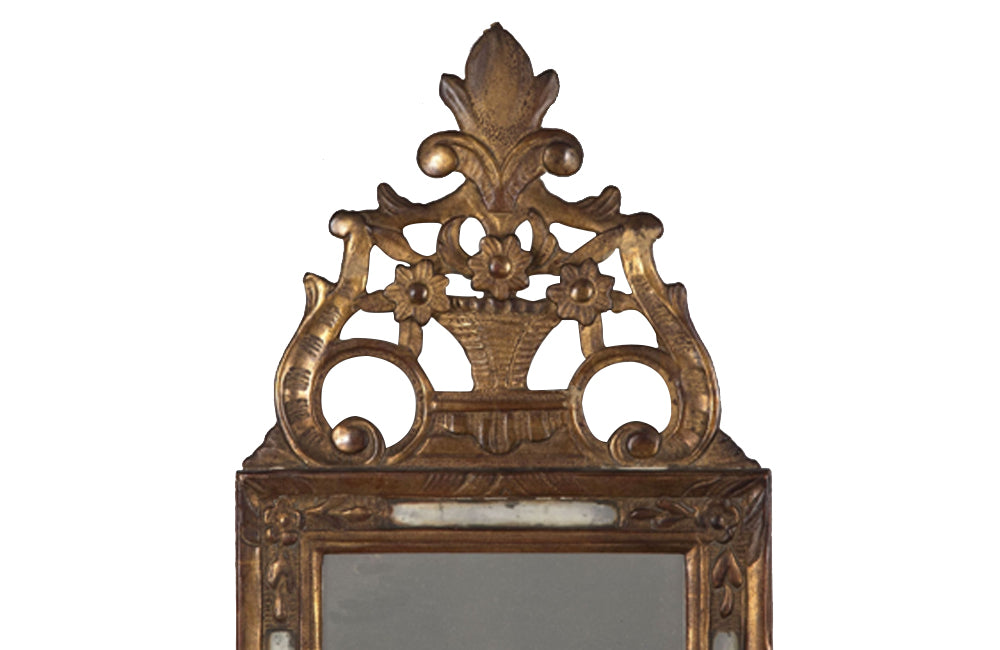 Pretty French 18th century Louis XVI mirror.