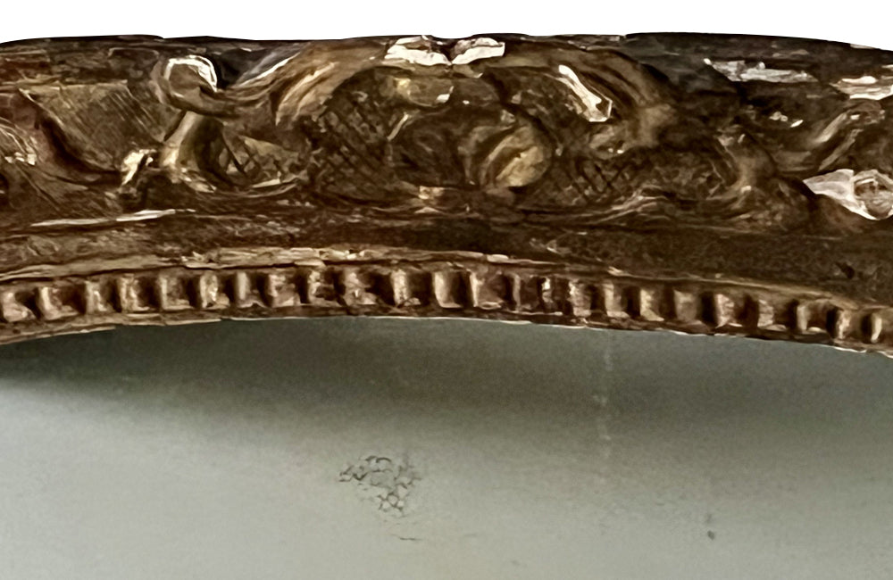 18th Century French Carved Framed Mirror