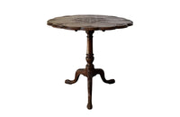 19TH CENTURY ENGLISH TILT TOP SUPPER TABLE