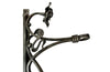 Pair of beautiful 19th Century Art Nouveau iron wall brackets of lovely quality.