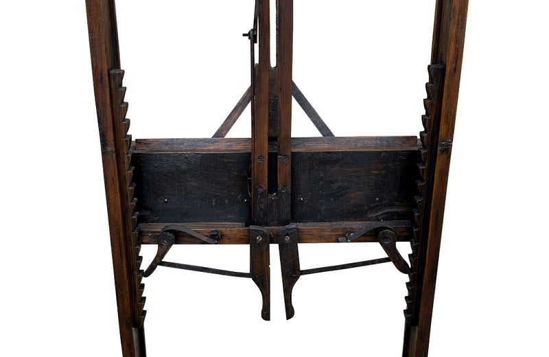 Late 19th century French artists easel.