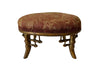 Antique foot stool gilt faux bamboo in the Louis XVI style - French Antique Furniture