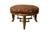 Antique foot stool gilt faux bamboo in the Louis XVI style - French Antique Furniture