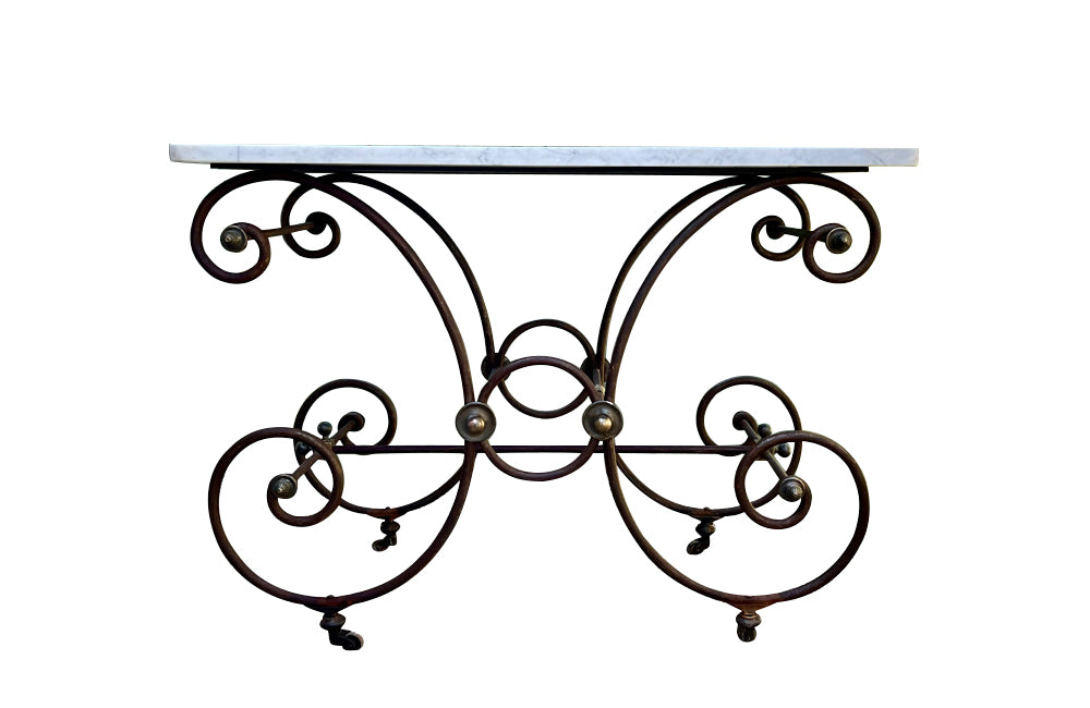 19th Century Large French Patisserie Presentation Table - Antique ...