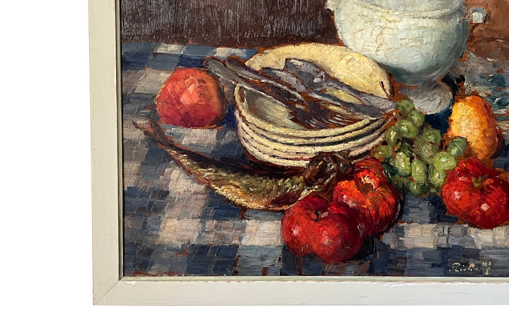 French Still Life Painting by Horace Richebe