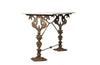 FRENCH WINGED DRAGON IRON BISTRO TABLE