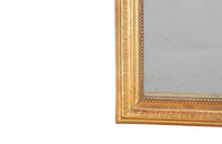 19th century large Louis Philippe gilt mirror