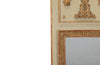 Antique Mirror trumeau mirror in neoclassical style decorated with gilt winged angels - Antique French Mirrors