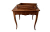 19th century Louis XV style blonde walnut writing side table