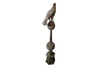 Charming, 19th century French decorative, zinc roof finial.