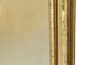 Antique mirror Gilt Louis Philippe French 19th Century with floral and foliate decoration.