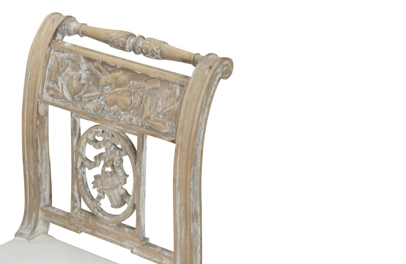 FRENCH LOUIS XVI REVIVAL BANQUETTE