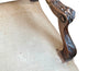 Antique armchairs French walnut regence revival armchairs 19th Century