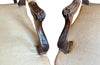Antique armchairs French walnut regence revival armchairs 19th Century