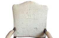 Antique armchairs French walnut regence revival armchairs 19th Century