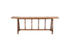 Antique French walnut bench - French antique furniture