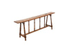 Antique French walnut bench - French antique furniture