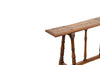 Antique French walnut bench - French antique furniture