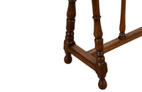 Antique French walnut bench - French antique furniture