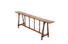 Antique French walnut bench - French antique furniture