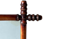 Antique mirror faux bamboo late 19th century French