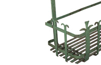 Large 19th Century French iron plant stand or wall jardiniere.