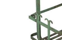 Large 19th Century French iron plant stand or wall jardiniere.