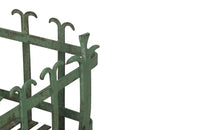 Large 19th Century French iron plant stand or wall jardiniere.