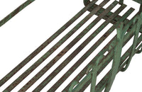 Large 19th Century French iron plant stand or wall jardiniere.