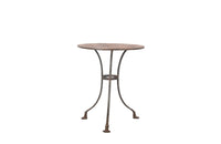 19th century French Arras iron bistro gueridon garden table