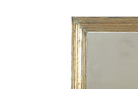 Fabulous, large 19th Century French brass bistro mirror.